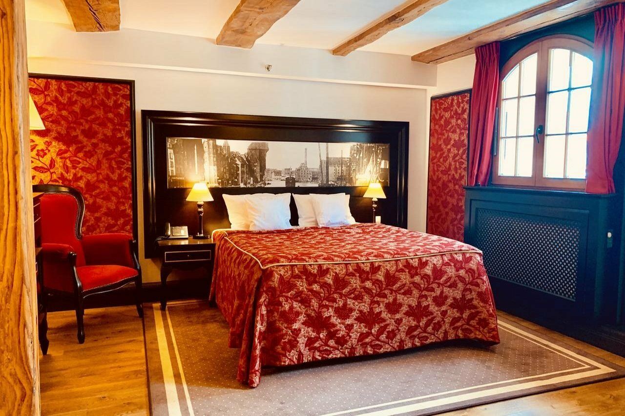 Hotel Gdansk Boutique Exterior photo A room at the hotel
